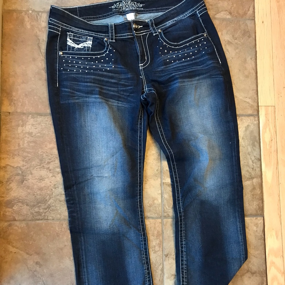 Embellished jean